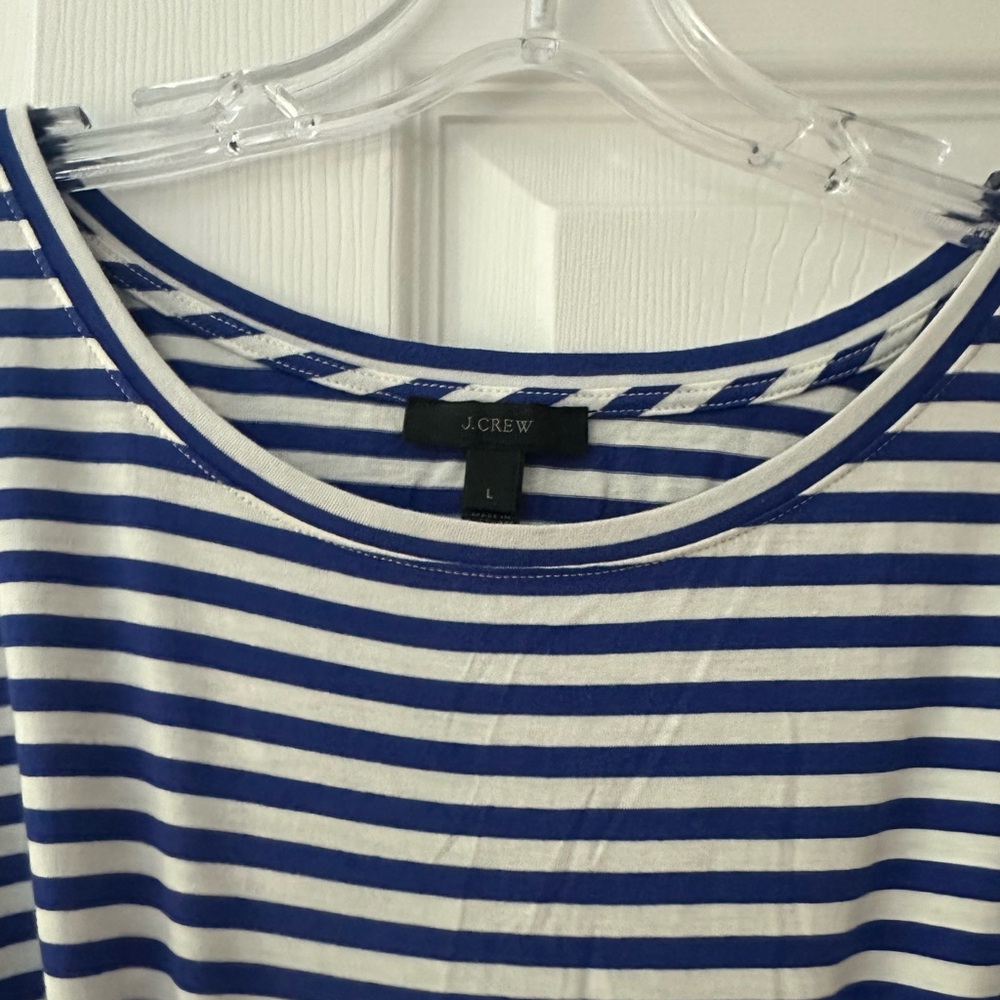 J crew stripped long sleeve